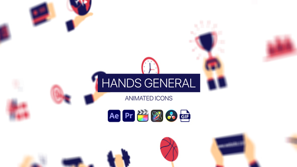 Hands General Animated Icons