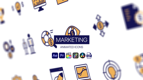 Marketing Animated Icons