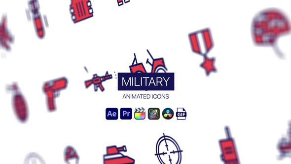 Military Animated Icons