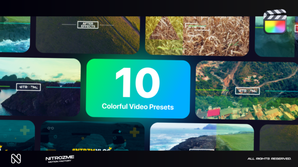Colorful Typography Vol. 01 for Final Cut Pro X alt