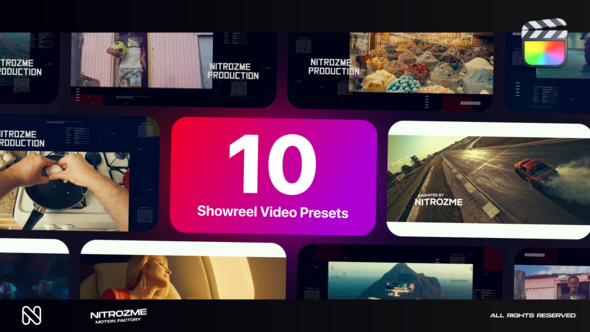 Showreel Typography Vol. 01 for Final Cut Pro X alt