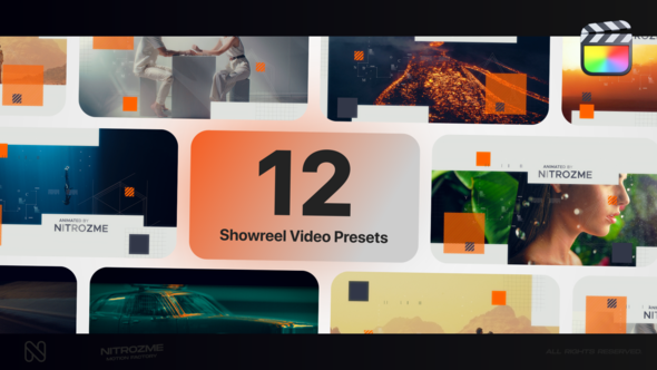 Showreel Typography Vol. 02 for Final Cut Pro X alt