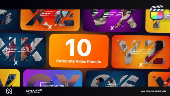 Corporate Typography Vol. 01 for Final Cut Pro X alt