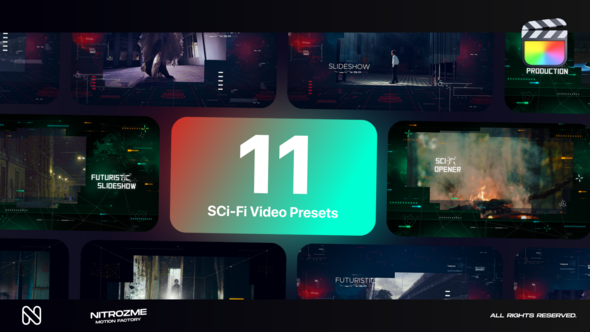 Sci-Fi Typography Vol. 02 for Final Cut Pro X