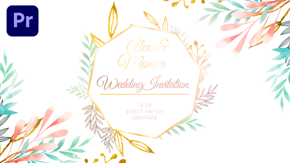 Wedding Invitation Intro (MOGRT)