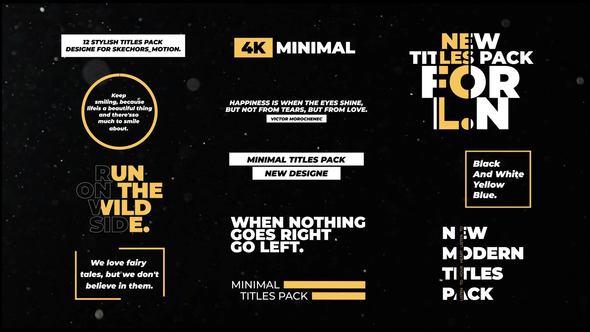 Minimal Titles | Final Cut Pro alt