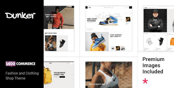 Dunker - Fashion And Clothing Shop Theme