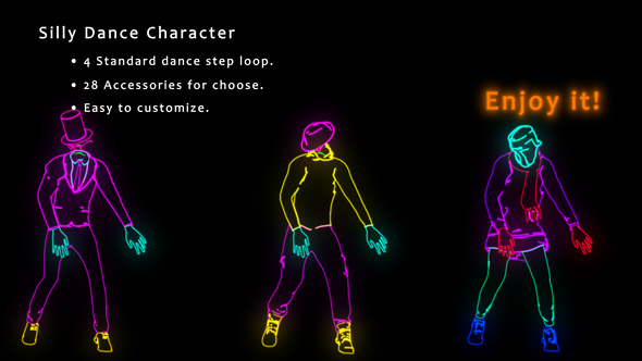 Silly Dance Character