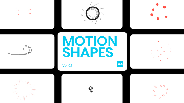 Motion Shapes 02 for After Effects alt