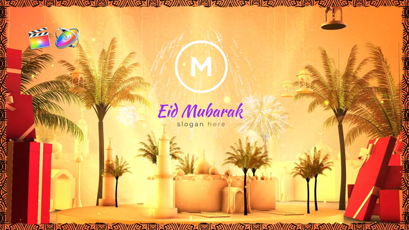 Eid Greeting Logo Reveal alt