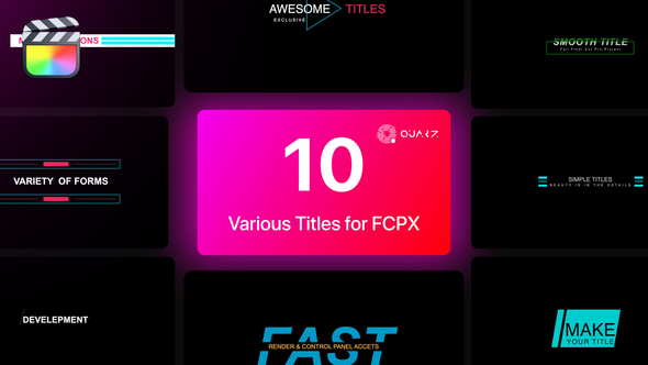 Various Titles for Final Cut Pro X Vol. 02 alt