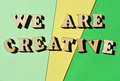 We Are Creative, phrase as banner headline - PhotoDune Item for Sale
