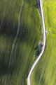 Aerial view of a cultivated field in spring - PhotoDune Item for Sale