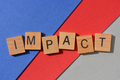 Impact, word as banner headline - PhotoDune Item for Sale