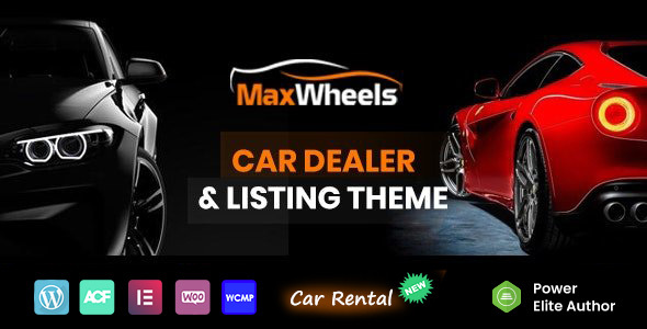 Maxwheels – Car Dealer Automotive & Classified Multivendor WordPress Theme