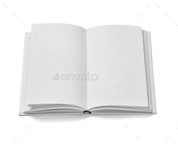 book paper education page literature notebook textbook background blank white open read template