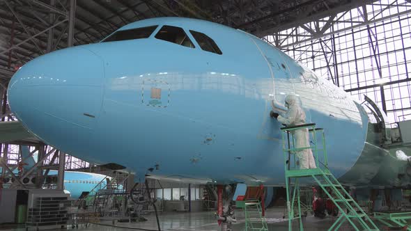 Repair of the aircraft fuselage