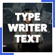 VHS Typewriter Text Animator - VideoHive Item for Sale