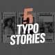 5 Typo Stories - VideoHive Item for Sale