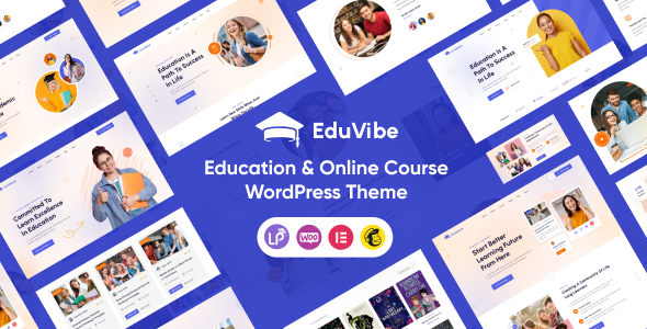 EduVibe - Education & Online Course WordPress Theme