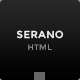 Serano - Creative Portfolio Template - ThemeForest Item for Sale