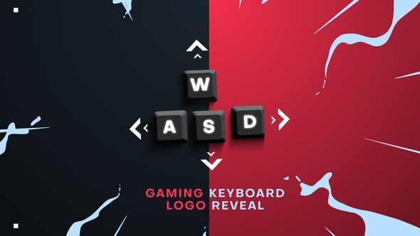 PC Gaming Keyboard Logo Reveal