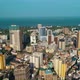 aerial view of the city of dar es salaam - VideoHive Item for Sale