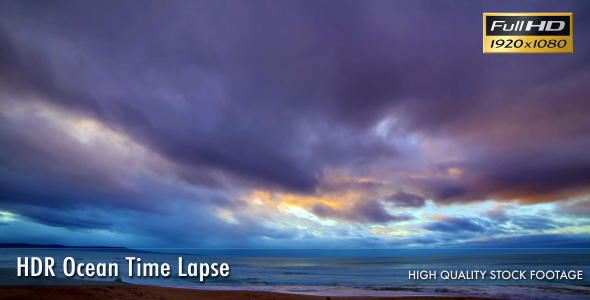HDR Ocean Time Lapse