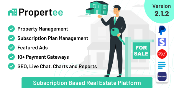 Propertee - Subscription Based Real Estate Platform