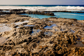 Natural pools along the Atlantic coast on a Canary Island full of volcanic rocks. - PhotoDune Item for Sale