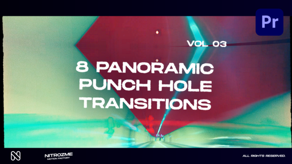 Punch Hole Panoramic Transitions Vol. 03 for Premiere Pro