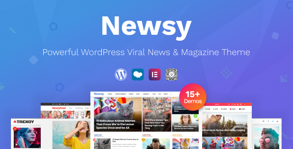 Newsy – Viral News & Magazine WordPress Theme