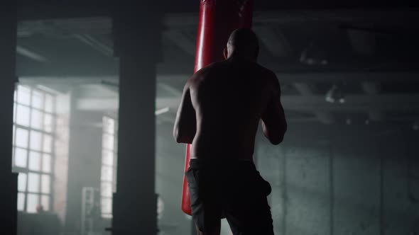 Boxer Punching Sports Bag