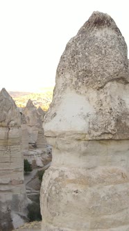 Cappadocia Landscape Aerial View