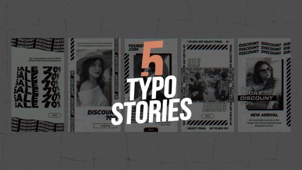 5 Typo Stories | Premiere Pro