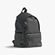 Black Backpack - travel school rucksack - 3DOcean Item for Sale