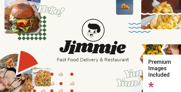 Jimmie – Fast Food Delivery and Restaurant Theme