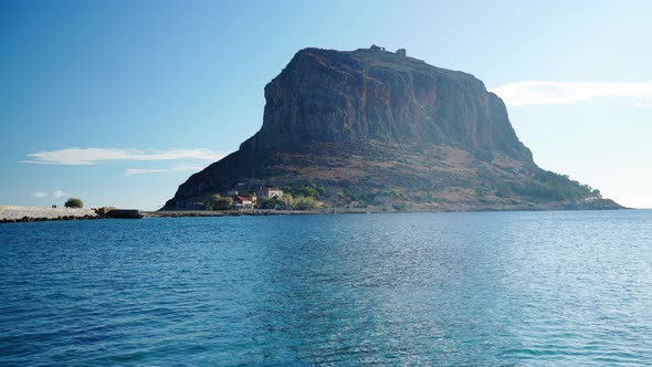 Monemvasia Island in Greece