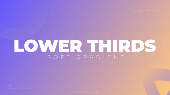 Lower Thirds: Soft Gradient (FCPX) alt