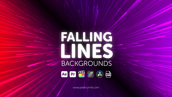 Falling Lines Backgrounds alt