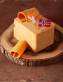 Norwegian brunost traditional brown cheese block - PhotoDune Item for Sale