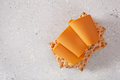 crispbread with Norwegian brunost traditional brown cheese - PhotoDune Item for Sale