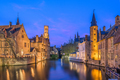 Bruges, Belgium on the Rozenhoedkaai River - PhotoDune Item for Sale