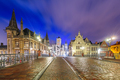 Ghent, Belgium Town Cityscape at Dawn - PhotoDune Item for Sale