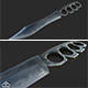 Knuckle Knife Damage Texture. - 3DOcean Item for Sale
