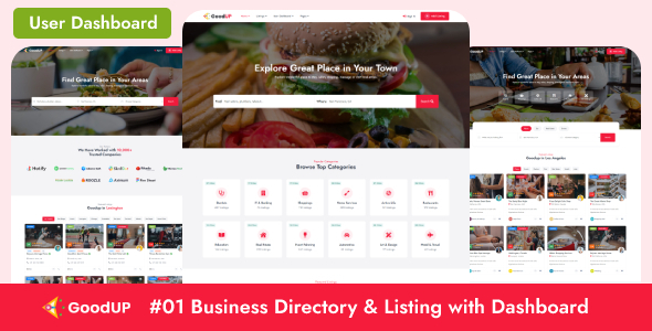 GoodUP - Business Directory & Listing HTML Template