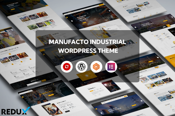 Manufacto -  Factory WordPress Theme