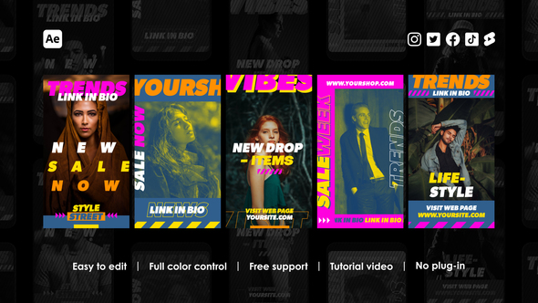 Abstract Instagram Stories alt