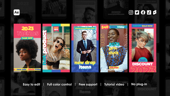 Street Wear Instagram Stories alt