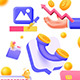 3d Digital Business icon set - GraphicRiver Item for Sale